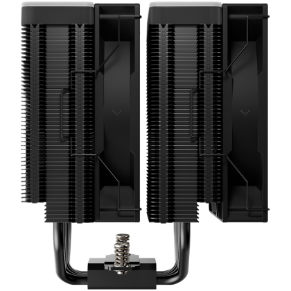 DeepCool AG620 BK ARGB V2, CPU Air Cooler, 2x120mm ARGB PWM Fan, Core Touch Technology 2.0, 6 Heatpipes, LGA1851/1700/1200/115x, AMD AM5/AM4, 129x136x161 mm(LxWxH), 2Y, R-AG620-BKAMMN-GJD