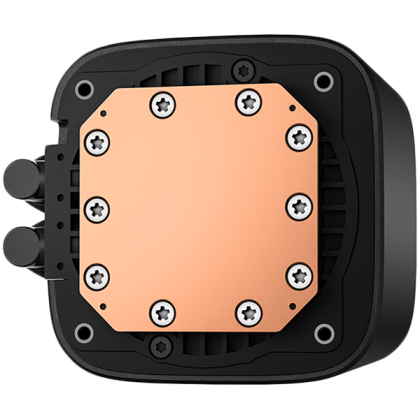 DeepCool LE360 V2, 360mm CPU Liquid Cooler, 3x120mm PWM ARGB Fans, ARGB block, Black, LGA1851/1700/1200/1151/1150/1155, AMD AM5/AM4, R-LE360-BKAMMC-G-2