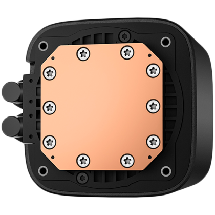 DeepCool LE240 V2, 240mm CPU Liquid Cooler, 2x120mm PWM ARGB Fans, ARGB block, Black, LGA1851/1700/1200/1151/1150/1155, AMD AM5/AM4, R-LE240-BKAMMC-G-2
