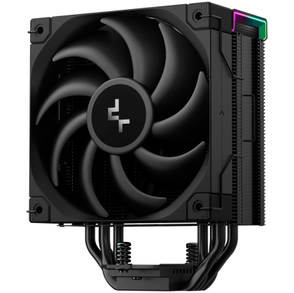 DeepCool AK400 DIGITAL PRO, CPU Air Cooler, 1x120mm FT12 SE PWM Fan, Digital Display, ARGB, Core Touch Technology 2.0, 4 Heatpipes, LGA1851/1700/1200/115x, AMD AM5/AM4, 126x97x159 mm(LxWxH), 3Y, R-AK400-BKAPMN-G