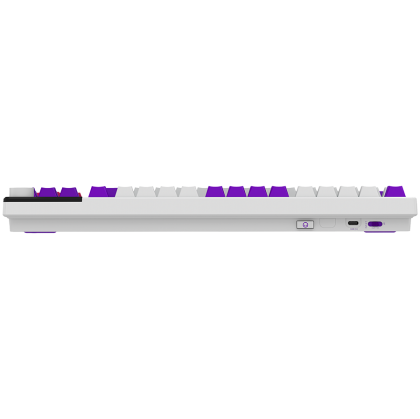 LORGAR KBP70TKLW, Wireless TKL Mechanical Gaming Keyboard Pro, White, EN layout