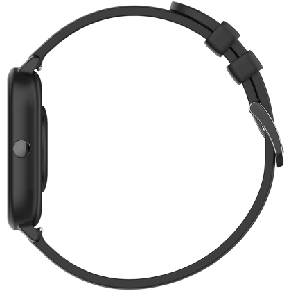 CANYON Wildberry SW-74, Smart watch, 1.3inches TFT full touch screen, Zinic+plastic body, IP67 waterproof, multi-sport mode, compatibility with iOS and android, black body with black silicon belt, Host: 43*37*9mm, Strap: 230x20mm, 45g