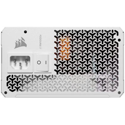 Corsair RMe White Series, RM1000e White, 1000 Watt, Cybenetics Gold Certified, Fully Modular Power Supply