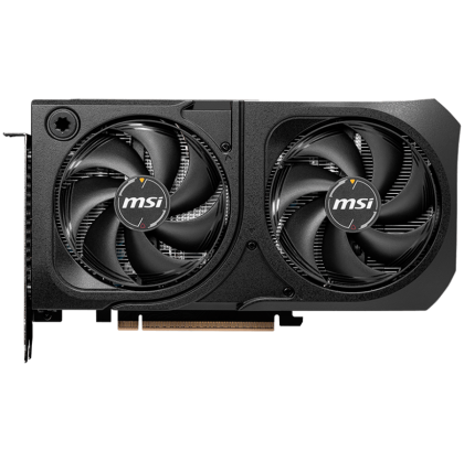 MSI Video Card NVIDIA GeForce RTX 5060 Ti 8G SHADOW 2X OC PLUS, 8GB GDDR7, 128-bit, 2617 MHz Boost, 4608 CUDA Cores, PCIe 5.0 (x8), 3x DP 2.1b, HDMI 2.1b, RAY TRACING, Dual Fan, 180W TDP, 8-pin PCIe Power, G-SYNC, 2-Slot, 3Y