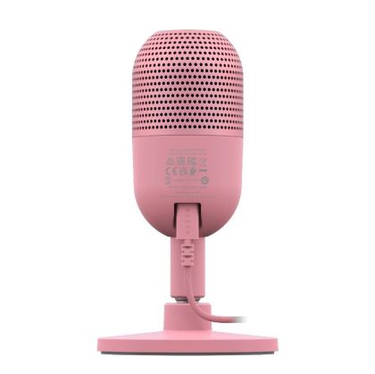 Razer Seiren V3 Mini - Quartz Pink, Ultra-compact Streaming Microphone