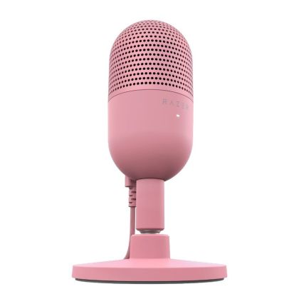 Razer Seiren V3 Mini - Quartz Pink, Ultra-compact Streaming Microphone