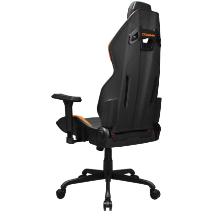 COUGAR Hotrod, Gaming Chair, High Density MoldShaping Foam, Hyper-Dura leatherette, Multi-zone backrest design, Up & Down Adjustment Lumbar Pillow, 3D Armrests, 5-Star Steel Base, Silent Casters, Weight Support - 136 kg