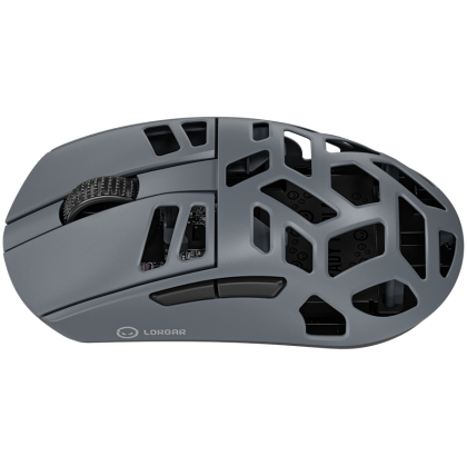 LORGAR MSE90W, Magnesium Alloy Wireless Gaming Mouse Elite, Dark Grey