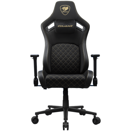 COUGAR DEFENSOR Gold F Gaming chair, Black Gold