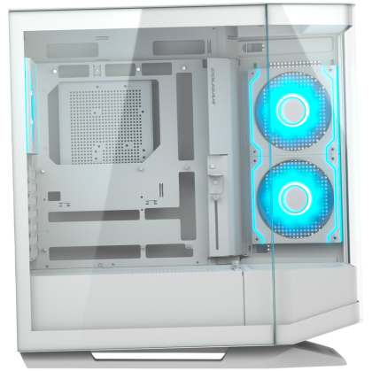 COUGAR FV270 RGB PC Case, Mid tower, White