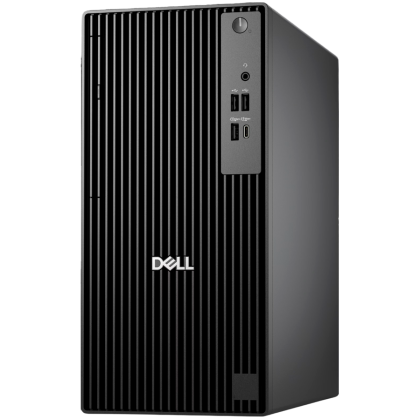 Dell Pro Tower (QCT1250), Intel Core i7-14700 (20C, up to 5.3GHz), 8GB (1x8GB) DDR5, 512GB M.2 SSD, Integrated Intel Graphics, 8xDVD+/-RW, BG KBD, Mouse, Ubuntu, 3Y ProSupport