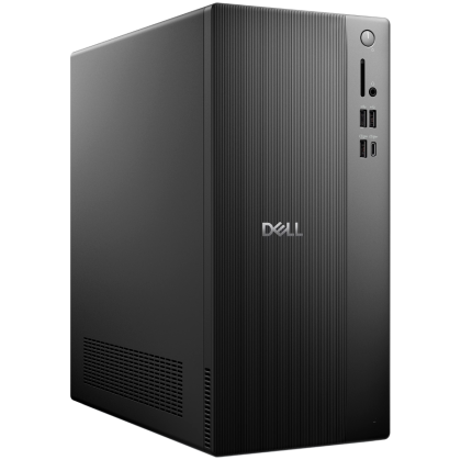 Dell Tower (ECT1250), Intel Core i3 14100 (4C, 8T, 12MB cache, up to 4.7GHz), 8GB (1x8GB) DDR5, 512GB M.2 SSD, Intel UHD Graphics 730,  Wi-Fi+BT,  BG KBD, Mouse, Ubuntu, 3Y ProSupport