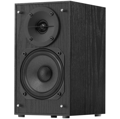 Edifier R33BT 2.0 Bookshelf Speakers, BT V5.0, AUX, 0.5-inch Tweeters, 3.5-inch Drivers, 10W (RMS), Control Buttons, Black