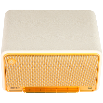 Edifier D32 2.1 Speaker, BT V5.3, Wi-Fi, AUX, USB-C, 1x 4-inch Midrange Driver, 2x 1-inch Tweeters, 60W (RMS), White