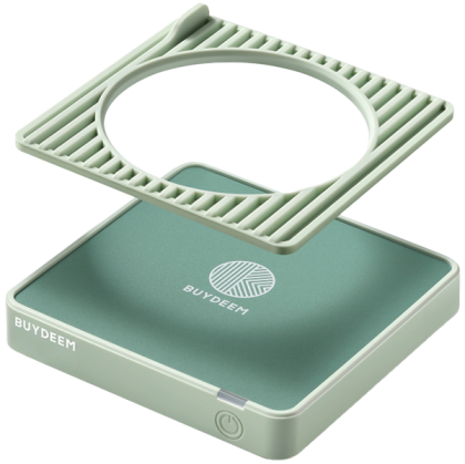 BUYDEEM Mug/coffee warmer, model OA2001, color Cozy Greenish