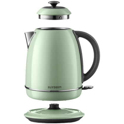 BUYDEEM Electric Kettle, model K640, color Cozy Greenish, EU