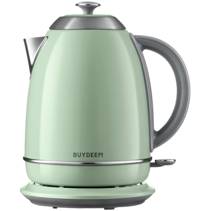 BUYDEEM Electric Kettle, model K640, color Cozy Greenish, EU