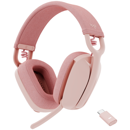 LOGITECH ZONE VIBE WIRELESS MS - ROSE,A00167/A00172,MS,MFI - BT - EMEA-914 - QUADRUN DG,TEAMS,ZOOM,GOOGLE