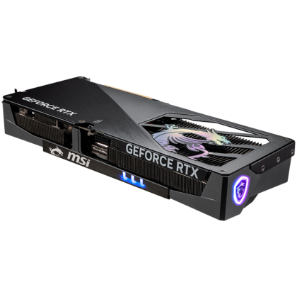 MSI Video Card Nvidia GeForce RTX 5080 16G GAMING TRIO OC WHITE (16GB GDDR7/256bit, PCI-E Gen5, 3x DP 2.1, 1x HDMI 2.1, 1x 16-pin Power Connector, 850W recommended PSU, Retail)