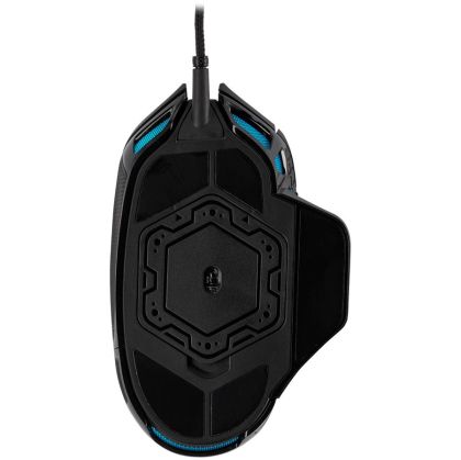 Corsair NIGHTSWORD RGB, Performance Tunable FPS/MOBA Gaming Mouse, Black, Backlit RGB LED, 18000 DPI, Optical (EU version)