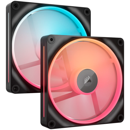 CORSAIR LX-R RGB Series, iCUE LINK LX140-R RGB, 140mm RGB Fan, Dual Fan Kit