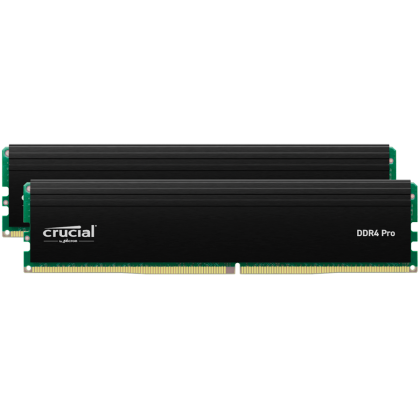 CRUCIAL PRO 32GB (2x16GB) UDIMM DDR5 6400 Black Overclocking