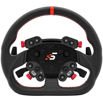 SIMAGIC GT1 D Steering Wheel with GT Pro Hub(K)| Shifter & Clutch Paddles, Leather. S208