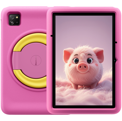 Blackview Tab A6 Kids WiFi 10.1-inch HD+ IPS 800x1280 A523 Octa-core 1.8GHz 4GB/128GB 5100mAh NO Charger 5MP Front/8MP Rear camera Android 14 Rose Pink