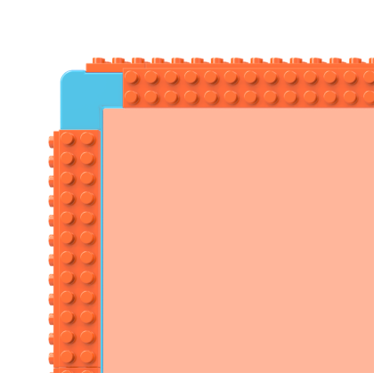 Accessories set for KIVI KidsTV "Color Frames"