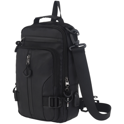 CANYON CB-1, fanny pack 290MM x160MM x90MMBlackExterior materials: 100% PolyesterInner materials:100% Polyester