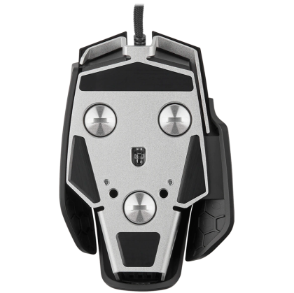 CORSAIR M65 RGB ULTRA Gaming Mouse, Backlit RGB LED, Optical, Silver ALU, Black