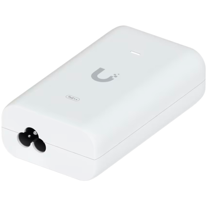 Ubiquiti UniFi UACC-PoE++-10G 10G PoE++ Adapter (60W), can power UniFi PoE++ devices, reduce dependency on PoE switch power, and provide a Multi-Gigabit LAN connection.