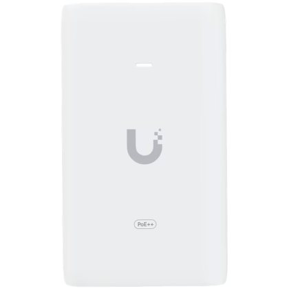 Ubiquiti UniFi UACC-PoE++-10G 10G PoE++ Adapter (60W), can power UniFi PoE++ devices, reduce dependency on PoE switch power, and provide a Multi-Gigabit LAN connection.
