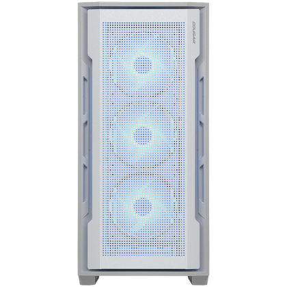 COUGAR UNIFACE RGB PC Case, Mid Tower, White
