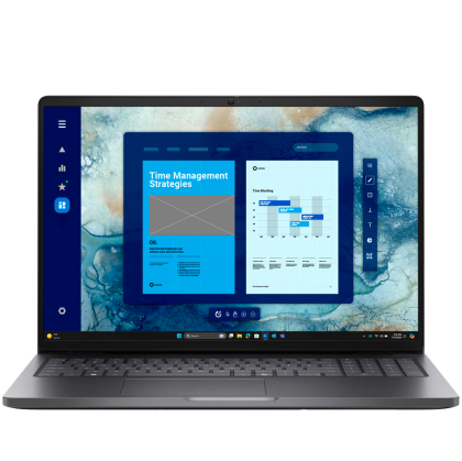 Dell Pro 16 (PC16255), AMD Ryzen 5 220 (6C, 12T, 22MB cache, up to 4.9GHz), 16.0"FHD+(1920x1200) Non-Touch AG, 16GB (1x16GB) DDR5, 512GB M.2 SSD, AMD Radeon 740M Graphics, WiFi+BT, IR Cam+Mic, BG Backlit KBD, FPR, Win11Pro, 3Y ProSupport