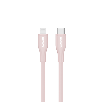 CANYON cable CLNM60 C-L 60W MFI 1m Silicon Pink