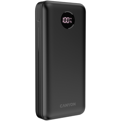 CANYON power bank PB-2002 LED 20000 mAh PD 20W QC 3.0 Black