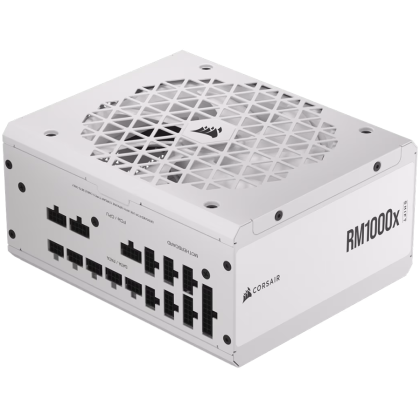 CORSAIR RM1000x Shift White, 1000 Watt, 80 PLUS GOLD, Fully Modular