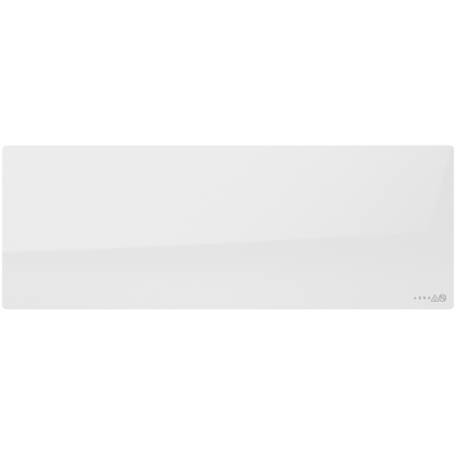 AENO Premium Eco Smart Heater, 700W, Tempered glass, Infrared+convection heating type, Led display Plug type: Europe (E/F type), WHITE