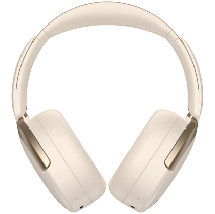 Edifier WH950NB Wireless Over-Ear Headphones, 40mm Dynamic Titanium-Coated Drivers, BT V5.3, ANC, Hi-Res Audio Certification, Up To 55H Battery, USB-C, Ivory