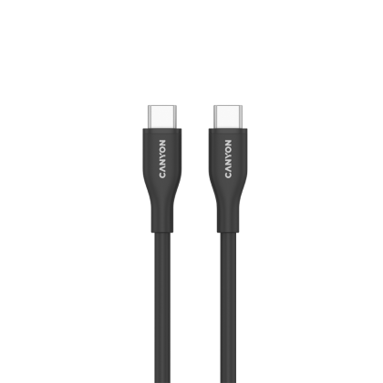 CANYON cable CC60SC10 C-C 60W 1m Silicon Black