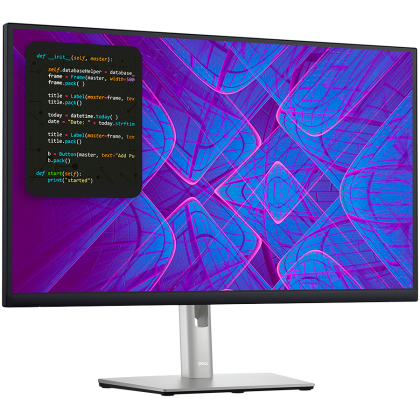 Dell Monitor LED P2723QE, 27", QHD (3840x2160), 16:9 60Hz, IPS AG, ComfortView Plus, 350 cd/m2, 1000:1, 178/178, 8ms/5ms, HDMI, DP, 4 x USB 3.2 Gen 1, Height, Pivot, Swivel, 3Y