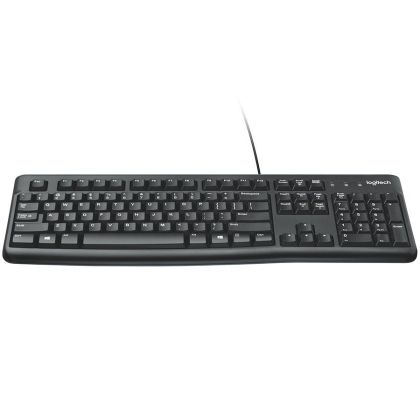 LOGITECH Corded  Keyboard K120 - Business EMEA - Bulgarian layout - BLACK