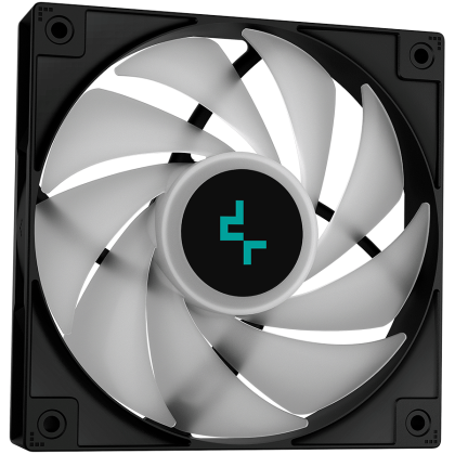 DeepCool LE720, 360mm CPU Liquid Cooler, 3x120mm ARGB PWM Fans, Anti-Leak Technology, ARGB Pump Top, Black, LGA 1700/1200/115x, AMD AM5/AM4, 3Y, R-LE720-BKAMMN-G-1