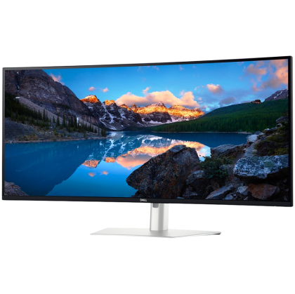 Monitor DELL UltraSharp U4025QW 40" Curved, 5120x2160, WUHD, 120Hz, IPS AG, 21:9, 1000:1, 450 cd/m2, 8ms/5ms, 178/178, DP, HDMI, 2xThunderbolt4 (90W), 3xUSB-C, 5xUSB-A, RJ-45, Audio line out, 2x9W Speakers, Tilt, Swivel, Height Adjust (15cm), 3Y