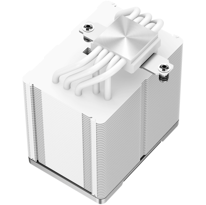 DeepCool AK500 WH, CPU Air Cooler, 1x120mm FK120 PWM Fan, TDP 240W, 5 Heatpipes, White, LGA2066/2011-v3/2011/1700/1200/115x, AMD AM5/AM4, 127x117x158 mm(LxWxH), 3Y, R-AK500-WHNNMT-G