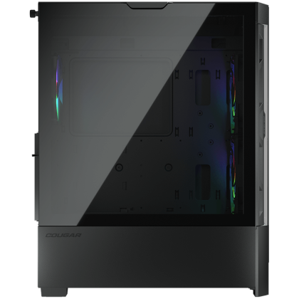 COUGAR DUOFACE RGB PC Case, Mid Tower, Black