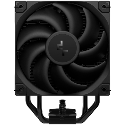 DeepCool AK400 DIGITAL PRO, CPU Air Cooler, 1x120mm FT12 SE PWM Fan, Digital Display, ARGB, Core Touch Technology 2.0, 4 Heatpipes, LGA1851/1700/1200/115x, AMD AM5/AM4, 126x97x159 mm(LxWxH), 3Y, R-AK400-BKAPMN-G