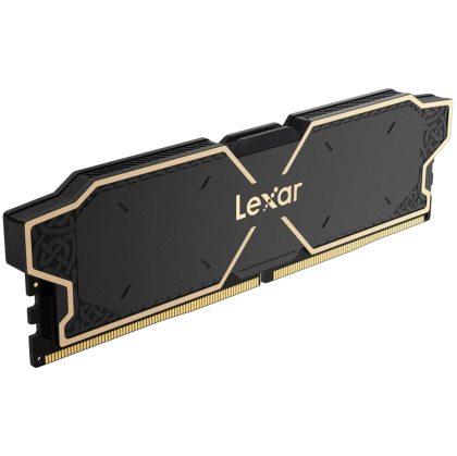 Lexar 2x8GB THOR DDR5 6000 CL38 1.3V Memory with heatsink, Dual pack, Black Color