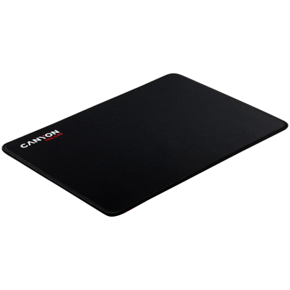 CANYON MP-4, Mouse pad,350X250X3MM,Multipandex,fully black with our logo (non gaming),blister cardboard